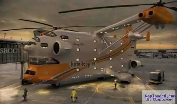 Wow! Check Out The World’s First Flying Hotel (Photos)